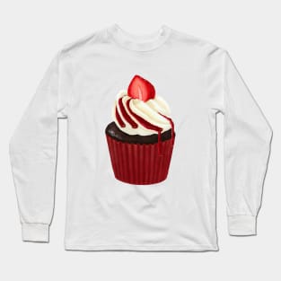 Yummy Strawberry Shortcake Long Sleeve T-Shirt